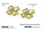 Load image into Gallery viewer, Four-leaf Clover Earing