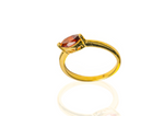 Load image into Gallery viewer, Oval Garnet Ring