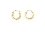 Load image into Gallery viewer, Spiked Hoop Earrings
